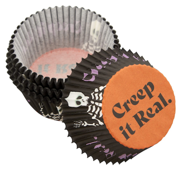Cupcakes Backförmchen Creep it Real - 75 Stück - Wilton